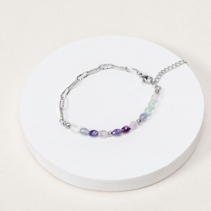 Bracelet Diane - Fluorite extra