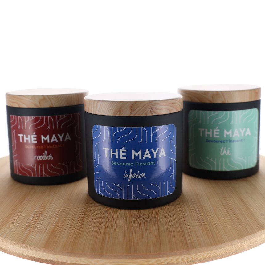 Boite d'exposition Thé