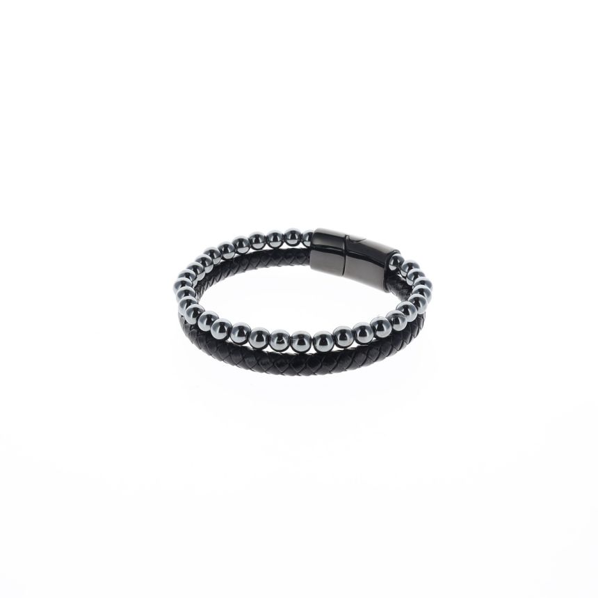 Bracelet Bès - Hématite