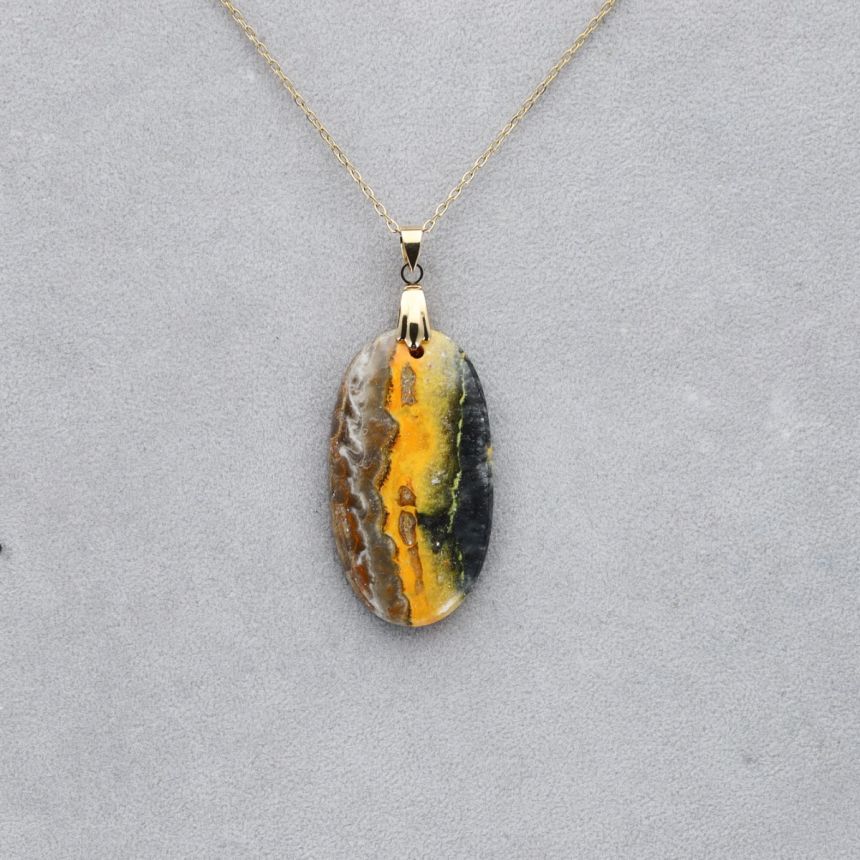 Bumble bee Cabochon percé 26