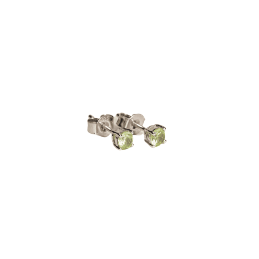Boucles d'oreilles puces Anaya - Peridot