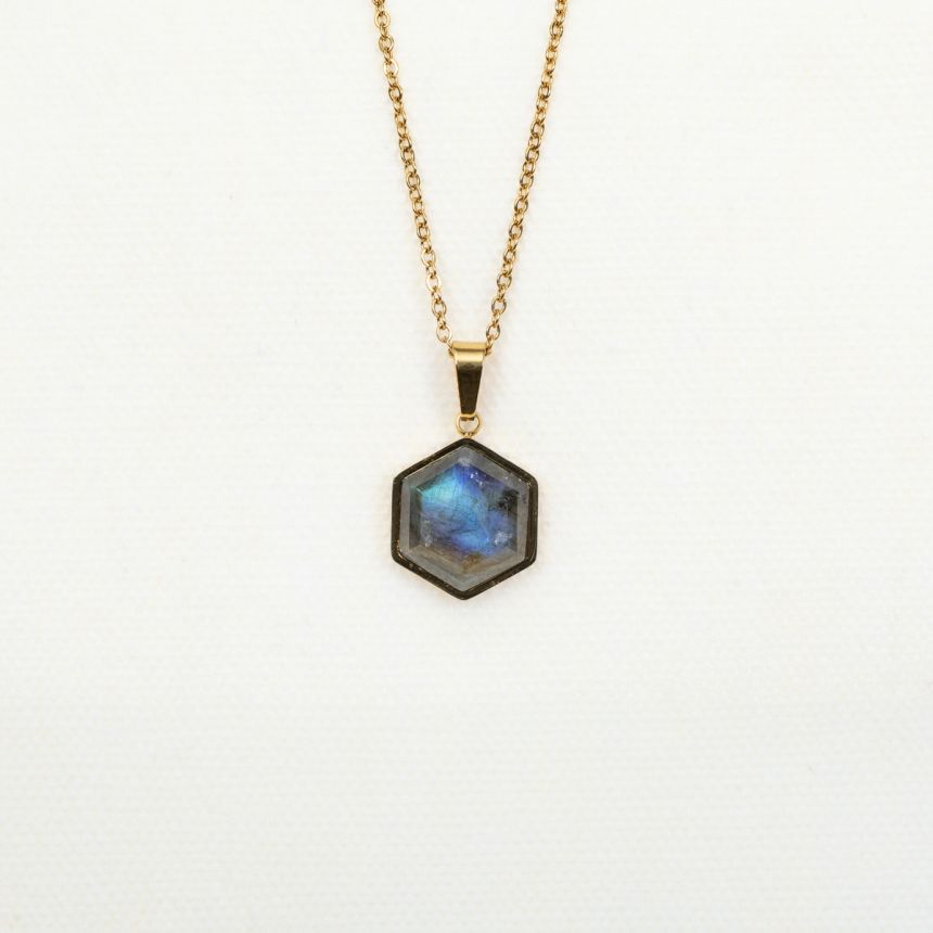 Pendentif Esus - Labradorite