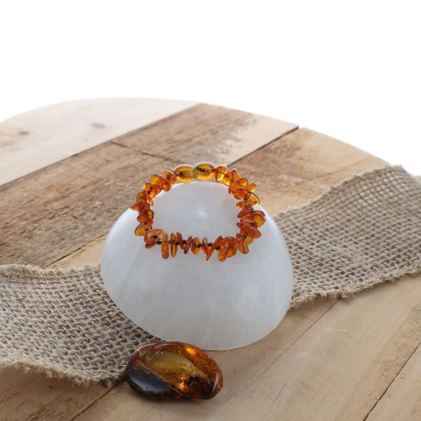 Bracelet Luba - Ambre