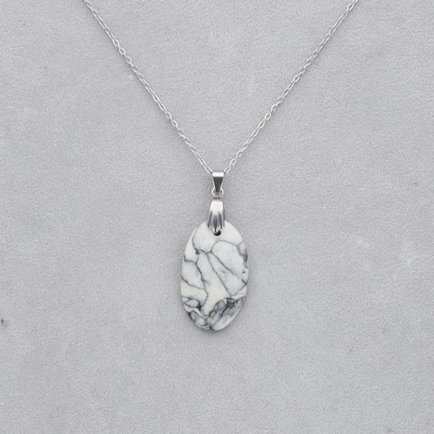 Pinolite Cabochon percé 91