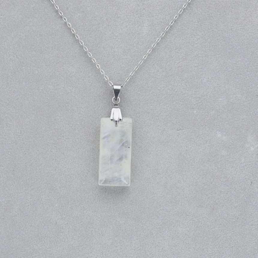 Pierre de Lune Extra Cabochon percé 3