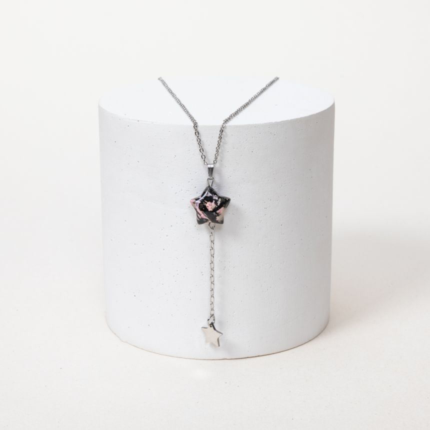 Collier Elara - Rhodonite