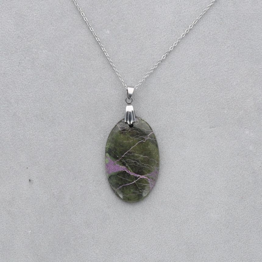 Purpurite Cabochon percé 23