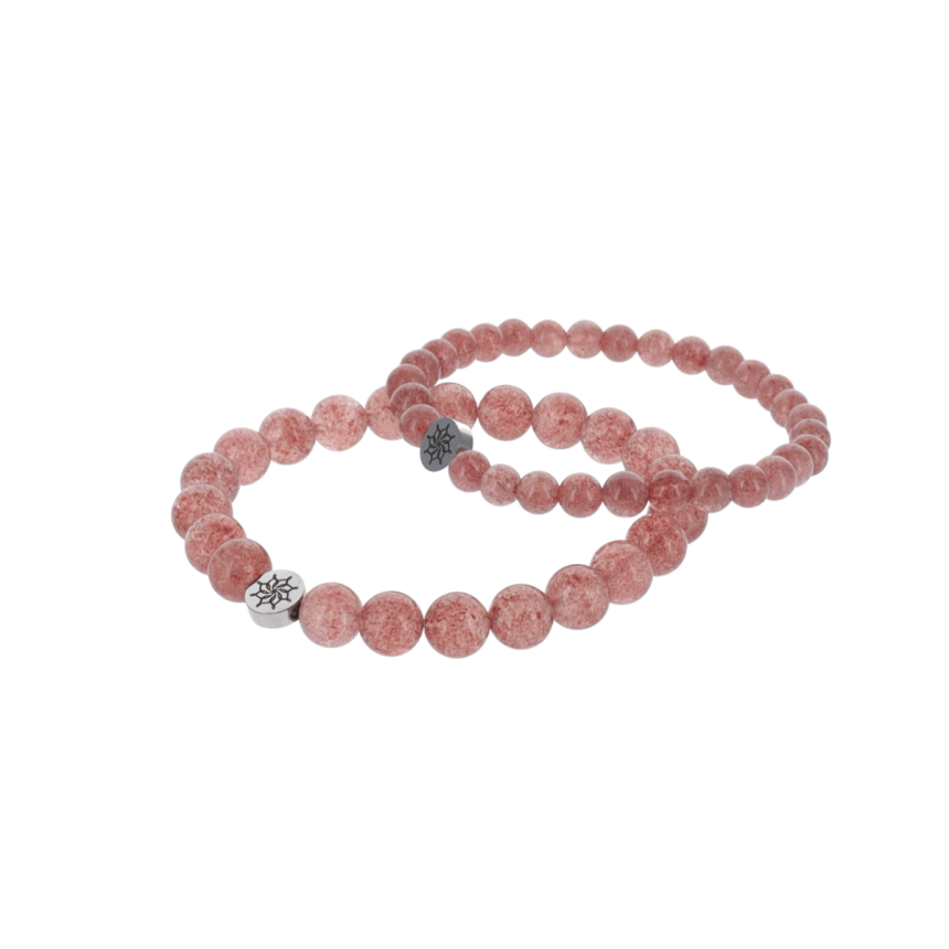 Bracelet Quartz Fraise