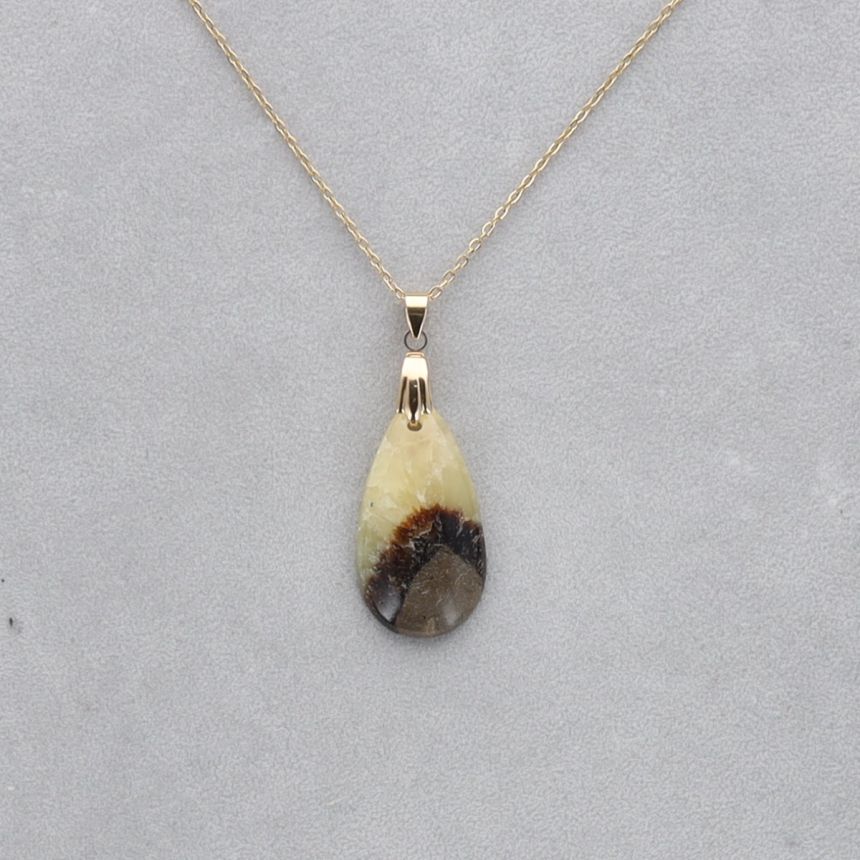 Septaria Cabochon percé 33