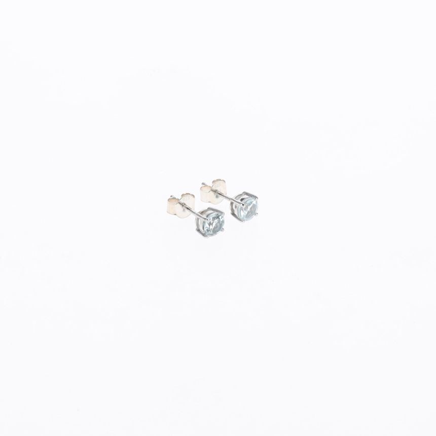 Boucles d'oreilles puces Ushas - Topaze